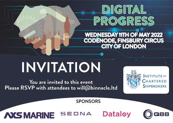 Digital Progress FORUM invitation 4 sponsors